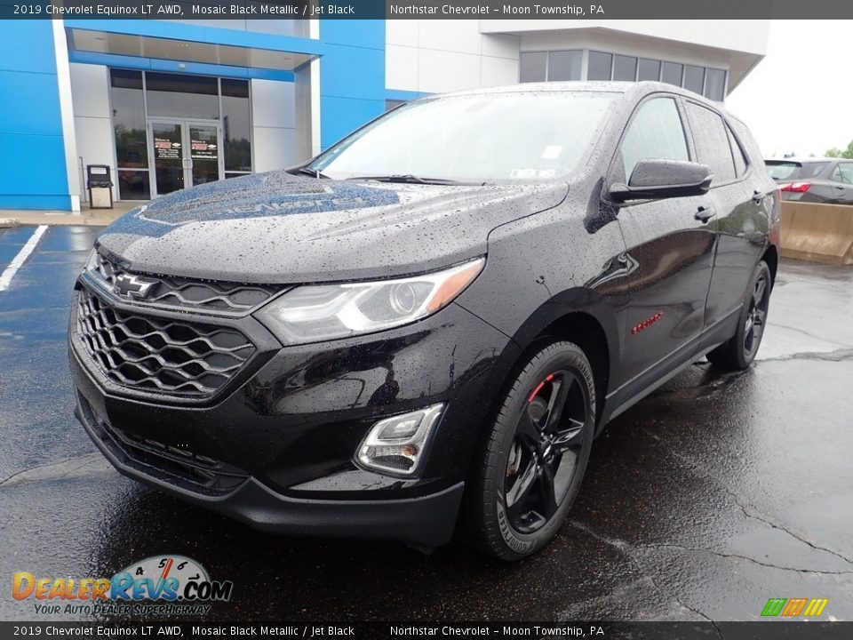 2019 Chevrolet Equinox LT AWD Mosaic Black Metallic / Jet Black Photo #2