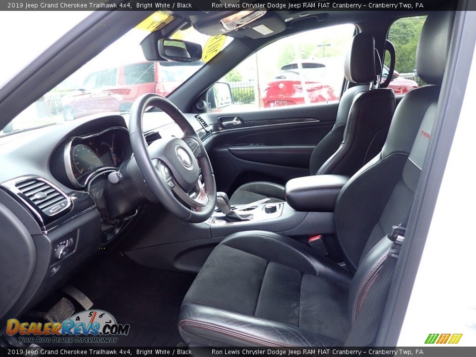 2019 Jeep Grand Cherokee Trailhawk 4x4 Bright White / Black Photo #15