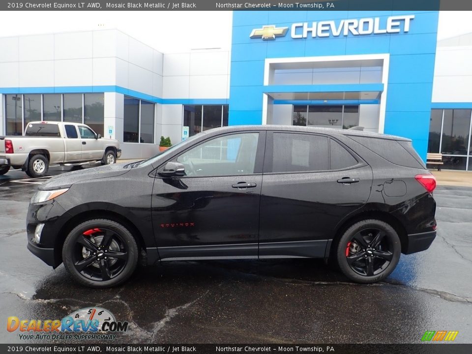 2019 Chevrolet Equinox LT AWD Mosaic Black Metallic / Jet Black Photo #3