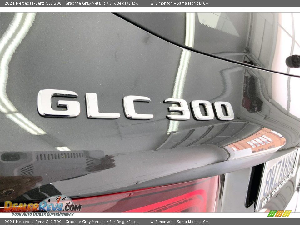 2021 Mercedes-Benz GLC 300 Graphite Gray Metallic / Silk Beige/Black Photo #31