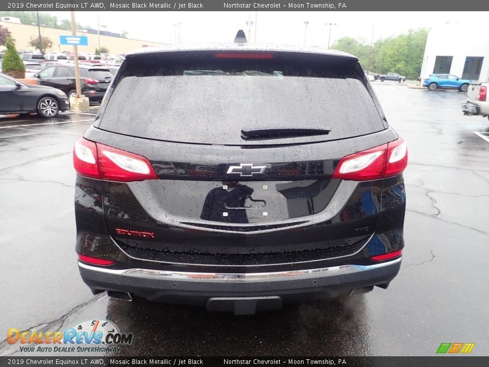 2019 Chevrolet Equinox LT AWD Mosaic Black Metallic / Jet Black Photo #6