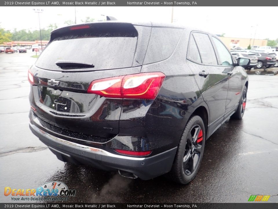 2019 Chevrolet Equinox LT AWD Mosaic Black Metallic / Jet Black Photo #8