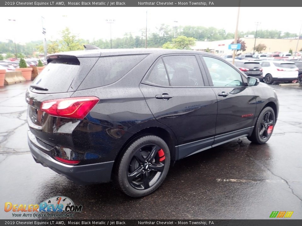 2019 Chevrolet Equinox LT AWD Mosaic Black Metallic / Jet Black Photo #9