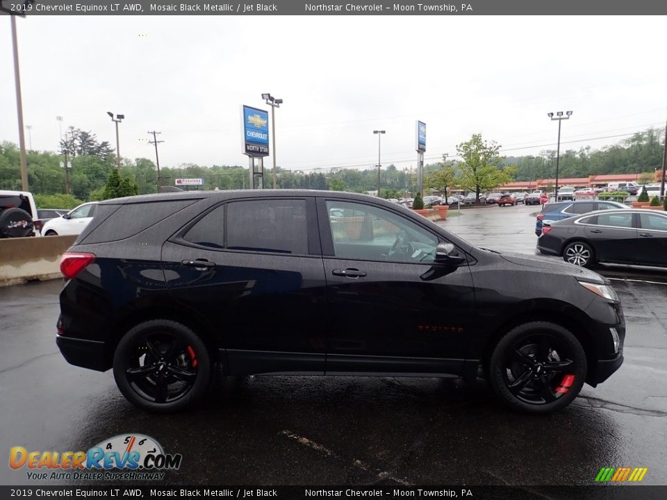 2019 Chevrolet Equinox LT AWD Mosaic Black Metallic / Jet Black Photo #10