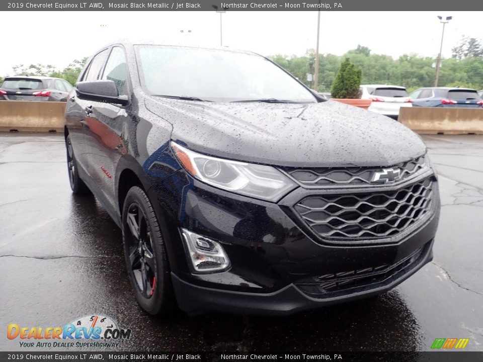 2019 Chevrolet Equinox LT AWD Mosaic Black Metallic / Jet Black Photo #12