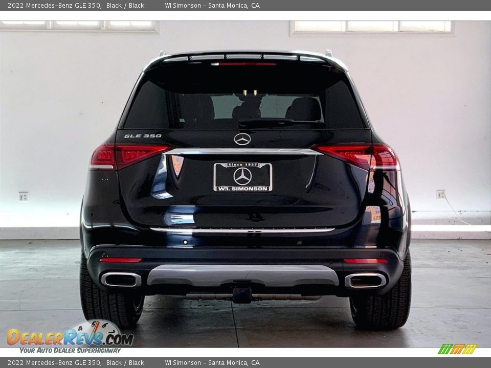 2022 Mercedes-Benz GLE 350 Black / Black Photo #3