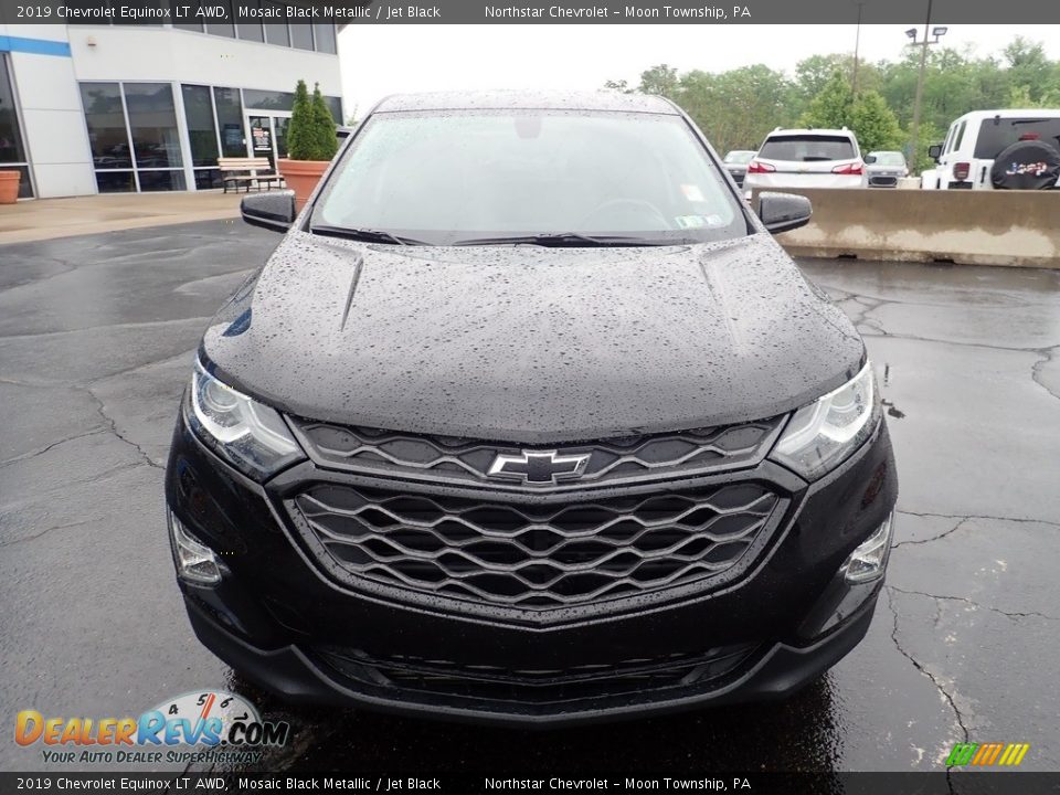 2019 Chevrolet Equinox LT AWD Mosaic Black Metallic / Jet Black Photo #13