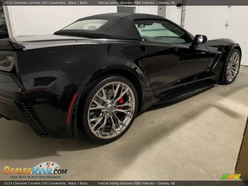 2019 Chevrolet Corvette Z06 Convertible Black / Black Photo #4