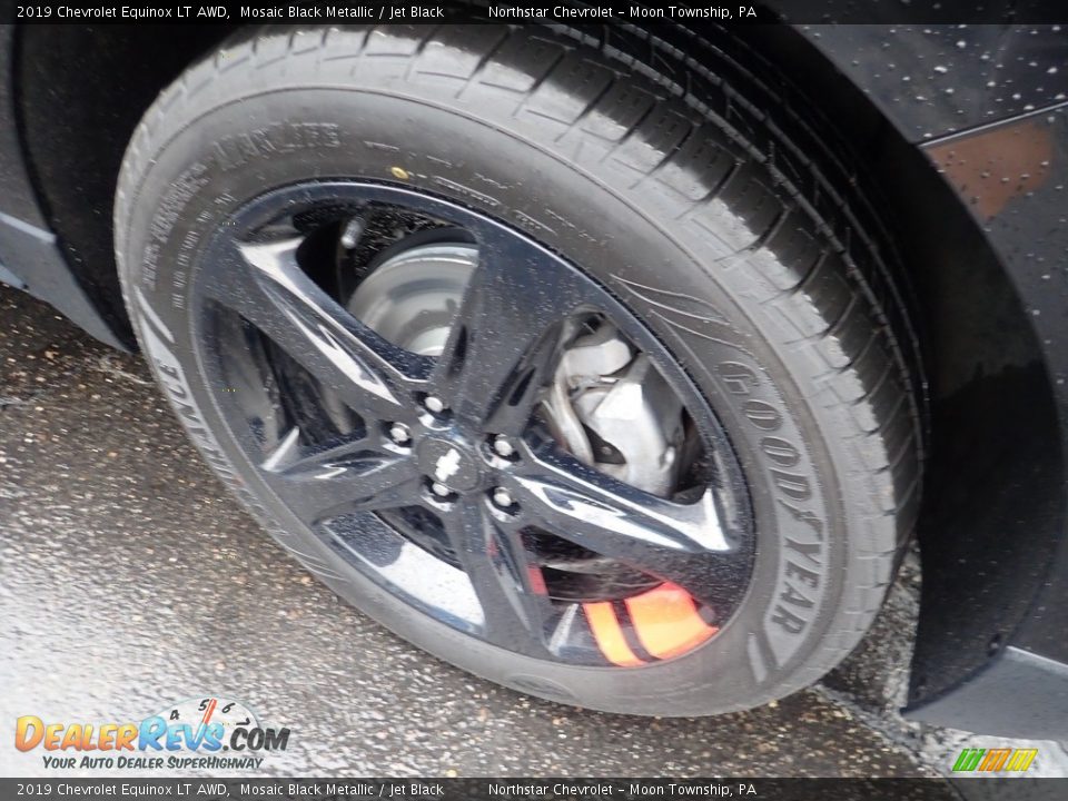 2019 Chevrolet Equinox LT AWD Mosaic Black Metallic / Jet Black Photo #14
