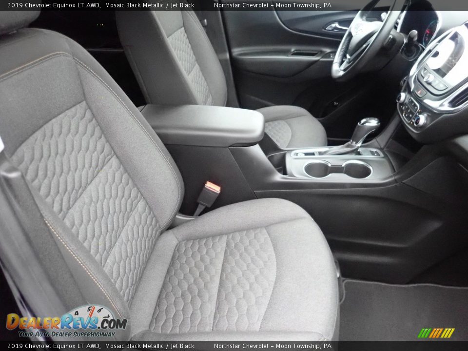 2019 Chevrolet Equinox LT AWD Mosaic Black Metallic / Jet Black Photo #15