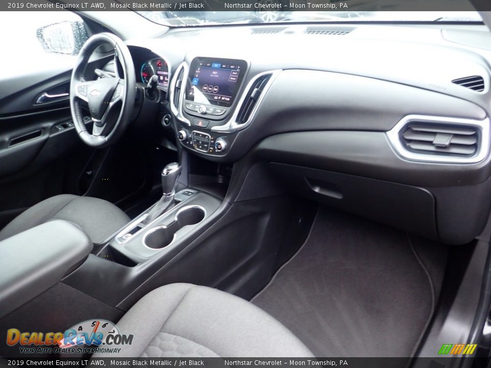 2019 Chevrolet Equinox LT AWD Mosaic Black Metallic / Jet Black Photo #16