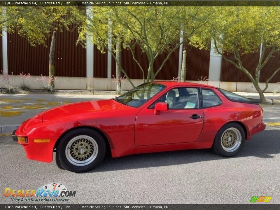 Guards Red 1986 Porsche 944  Photo #1