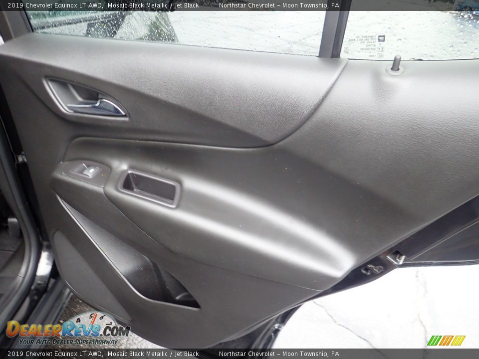 2019 Chevrolet Equinox LT AWD Mosaic Black Metallic / Jet Black Photo #19