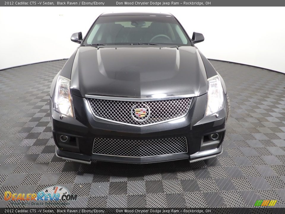 2012 Cadillac CTS -V Sedan Black Raven / Ebony/Ebony Photo #6