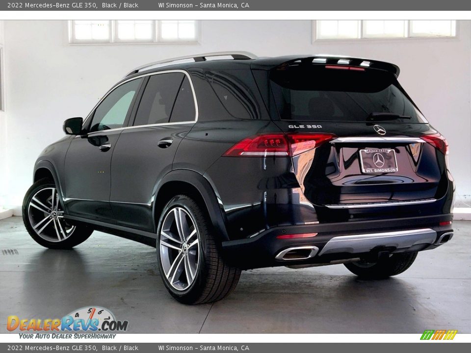 2022 Mercedes-Benz GLE 350 Black / Black Photo #10