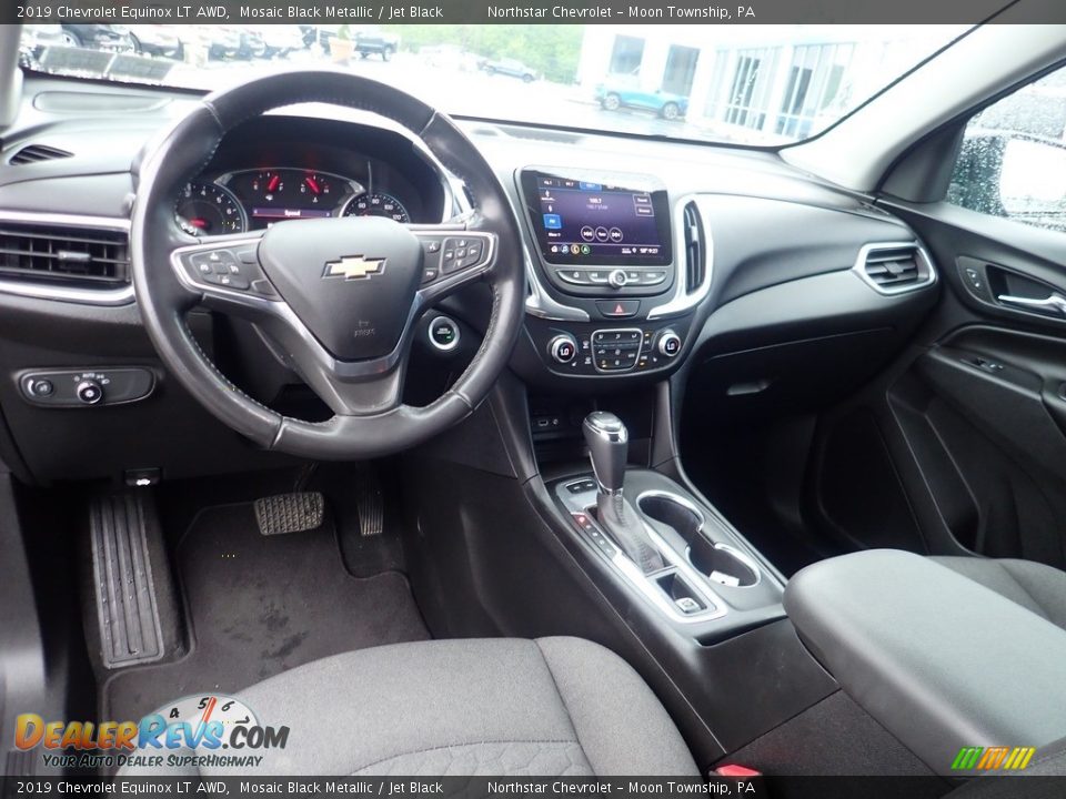 2019 Chevrolet Equinox LT AWD Mosaic Black Metallic / Jet Black Photo #22