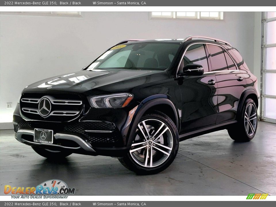 2022 Mercedes-Benz GLE 350 Black / Black Photo #12