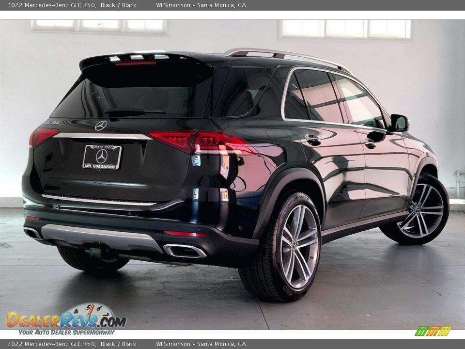 2022 Mercedes-Benz GLE 350 Black / Black Photo #13