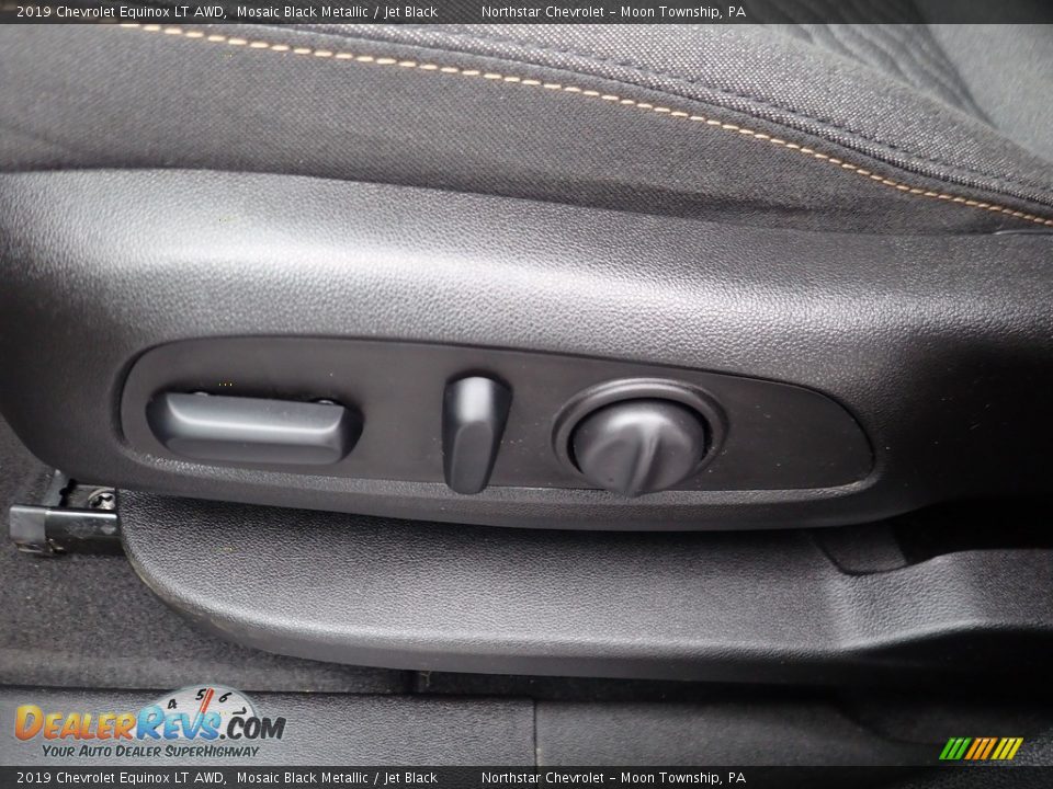 2019 Chevrolet Equinox LT AWD Mosaic Black Metallic / Jet Black Photo #25