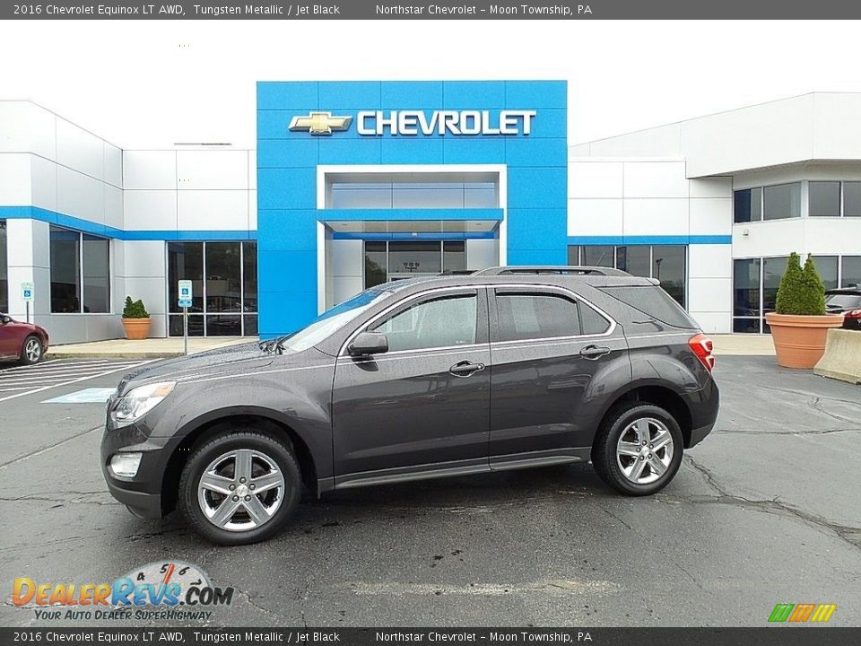 2016 Chevrolet Equinox LT AWD Tungsten Metallic / Jet Black Photo #1