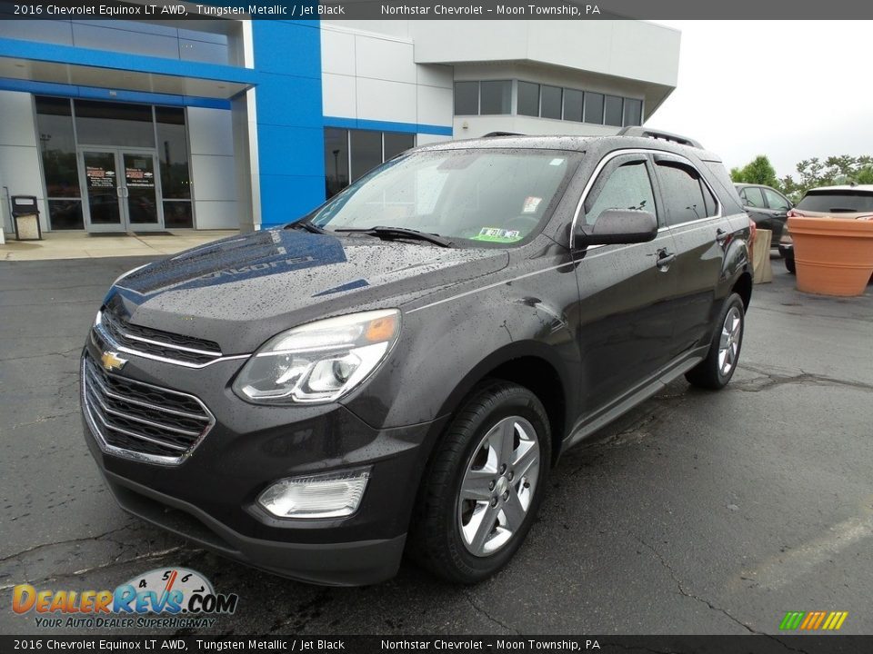 2016 Chevrolet Equinox LT AWD Tungsten Metallic / Jet Black Photo #2