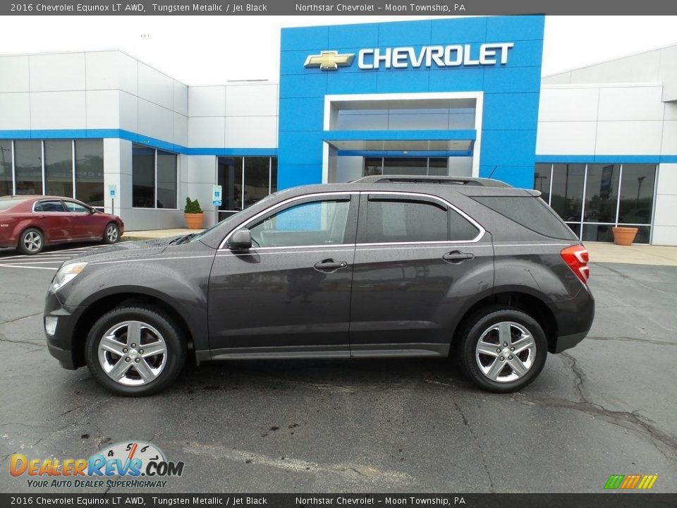 2016 Chevrolet Equinox LT AWD Tungsten Metallic / Jet Black Photo #3