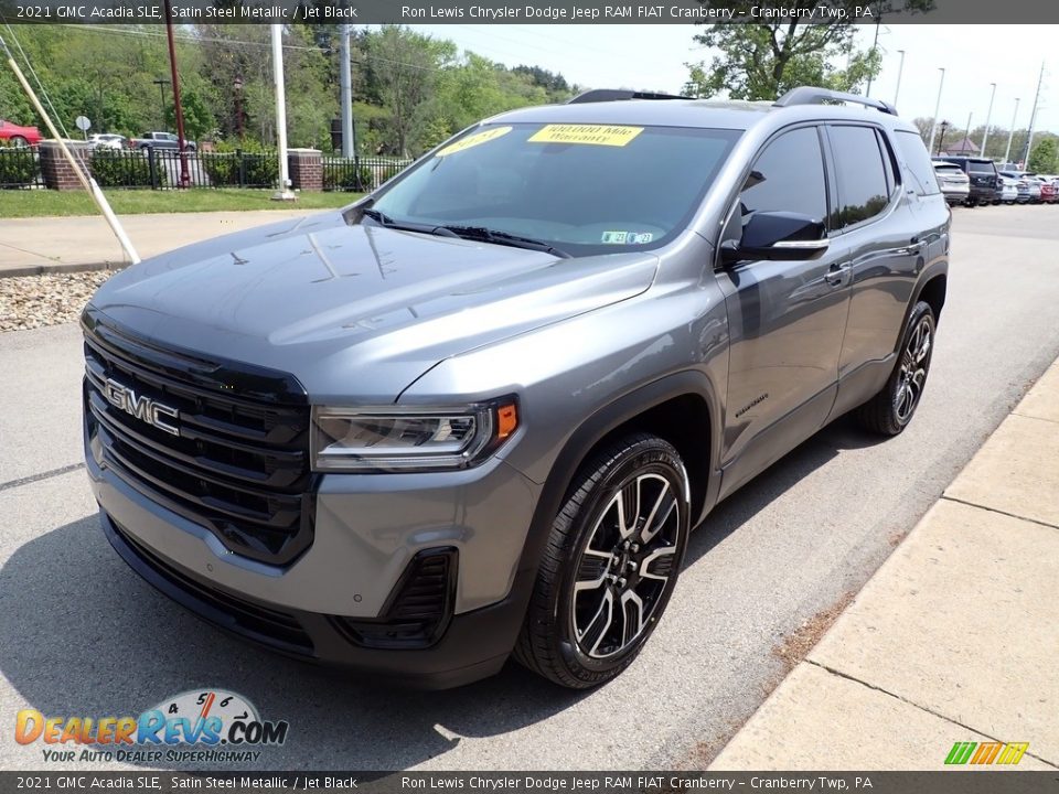 2021 GMC Acadia SLE Satin Steel Metallic / Jet Black Photo #4