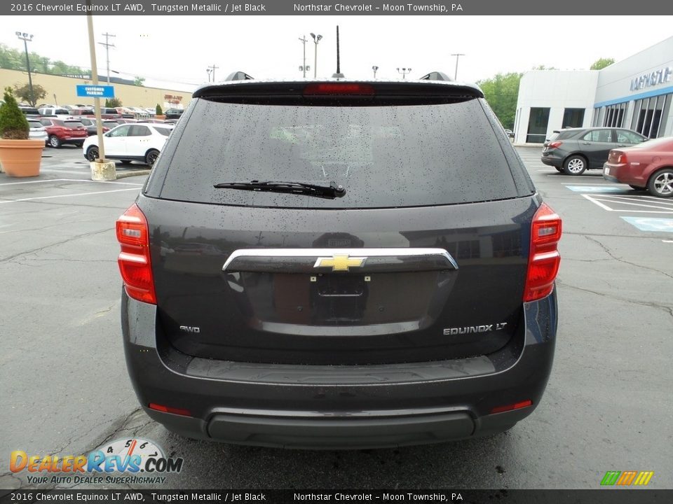 2016 Chevrolet Equinox LT AWD Tungsten Metallic / Jet Black Photo #6