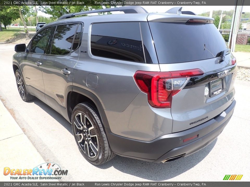 2021 GMC Acadia SLE Satin Steel Metallic / Jet Black Photo #6