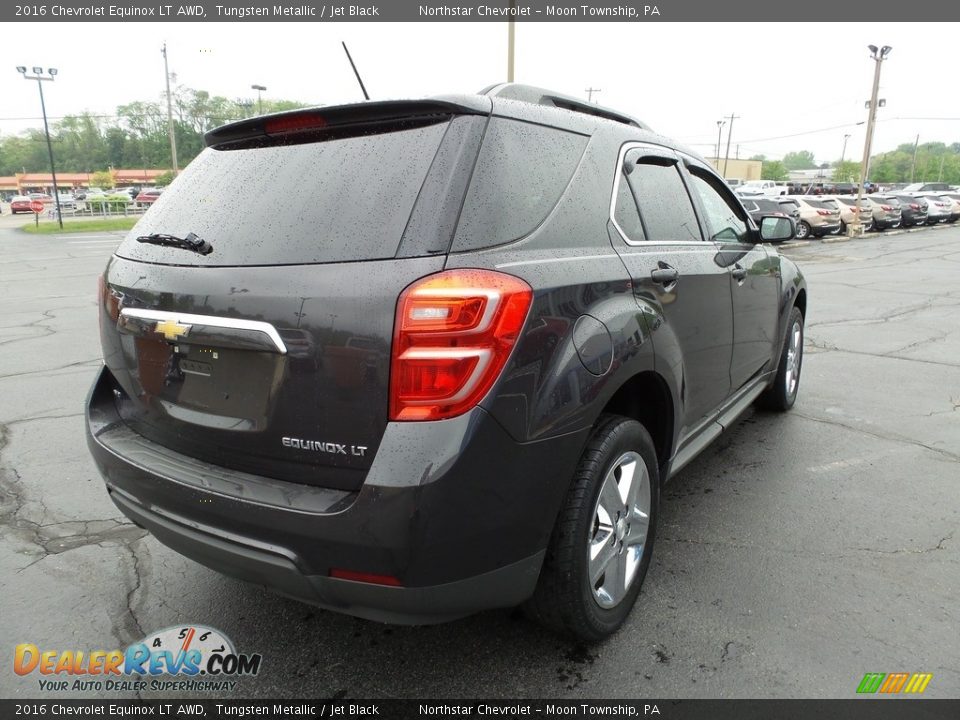 2016 Chevrolet Equinox LT AWD Tungsten Metallic / Jet Black Photo #8