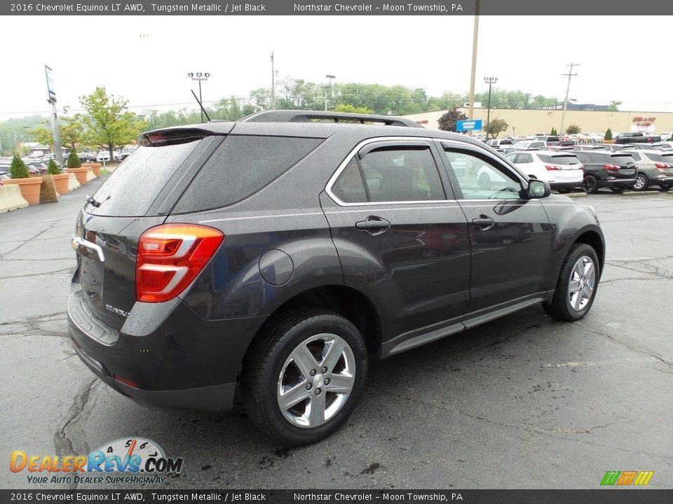 2016 Chevrolet Equinox LT AWD Tungsten Metallic / Jet Black Photo #9