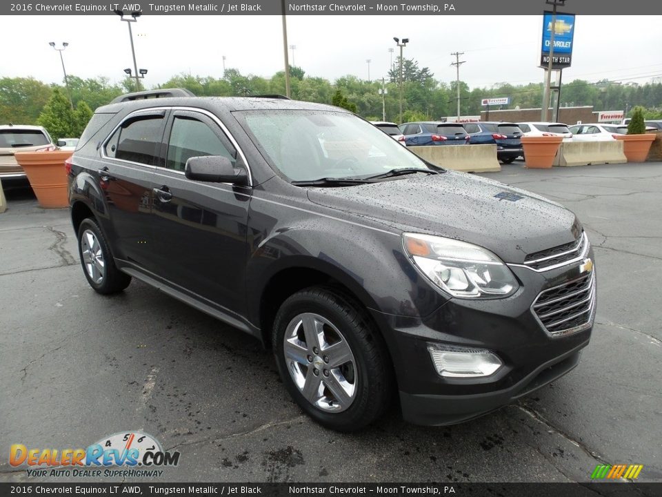 2016 Chevrolet Equinox LT AWD Tungsten Metallic / Jet Black Photo #11