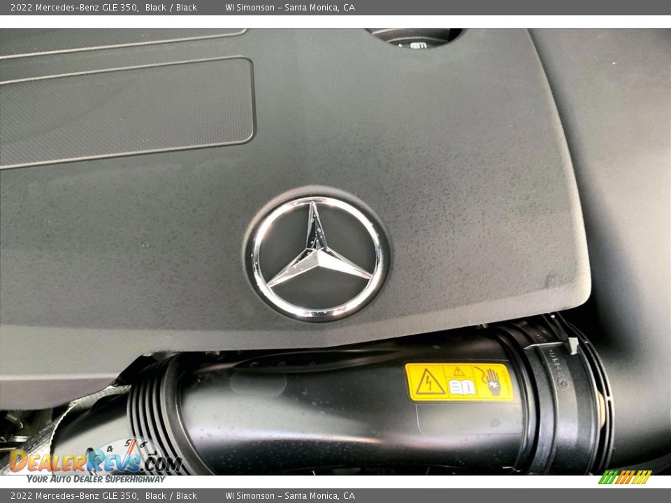 2022 Mercedes-Benz GLE 350 Black / Black Photo #32