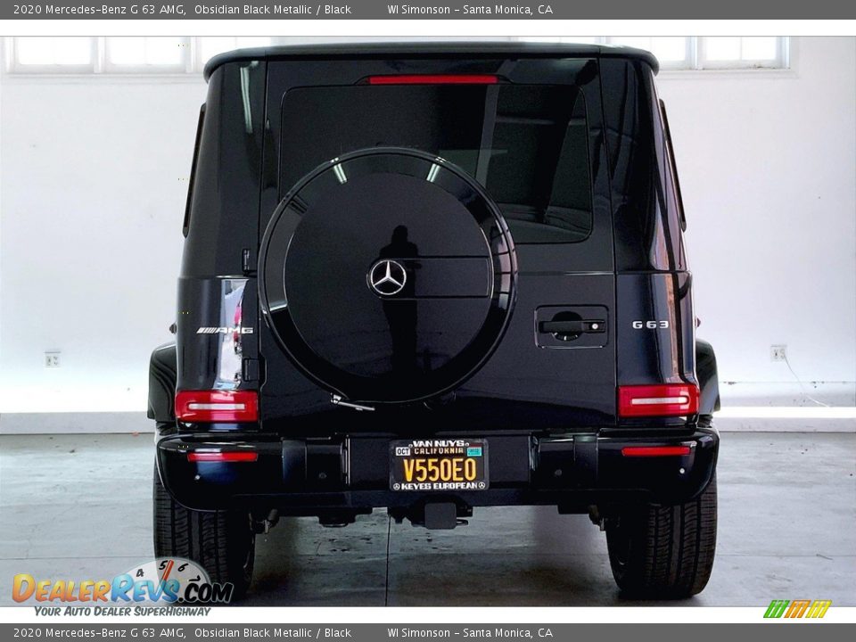 2020 Mercedes-Benz G 63 AMG Obsidian Black Metallic / Black Photo #3