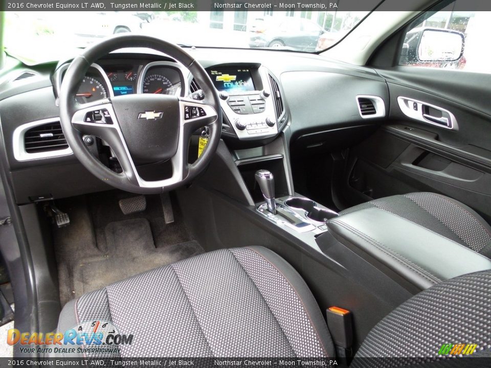 2016 Chevrolet Equinox LT AWD Tungsten Metallic / Jet Black Photo #21