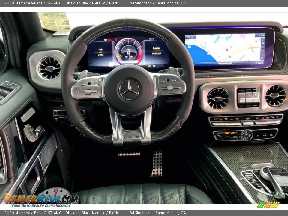 2020 Mercedes-Benz G 63 AMG Obsidian Black Metallic / Black Photo #4