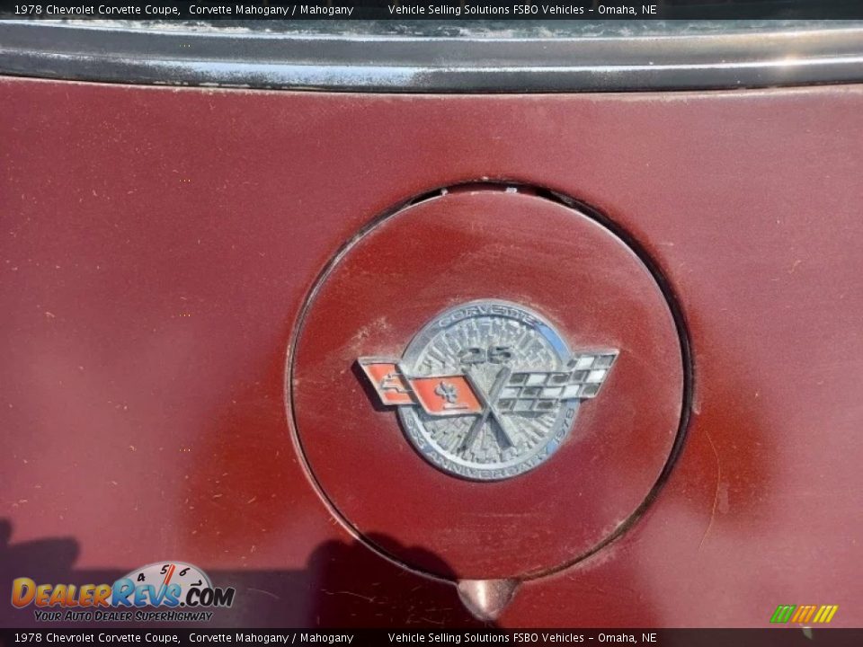 1978 Chevrolet Corvette Coupe Corvette Mahogany / Mahogany Photo #23