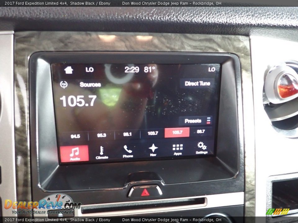 2017 Ford Expedition Limited 4x4 Shadow Black / Ebony Photo #2