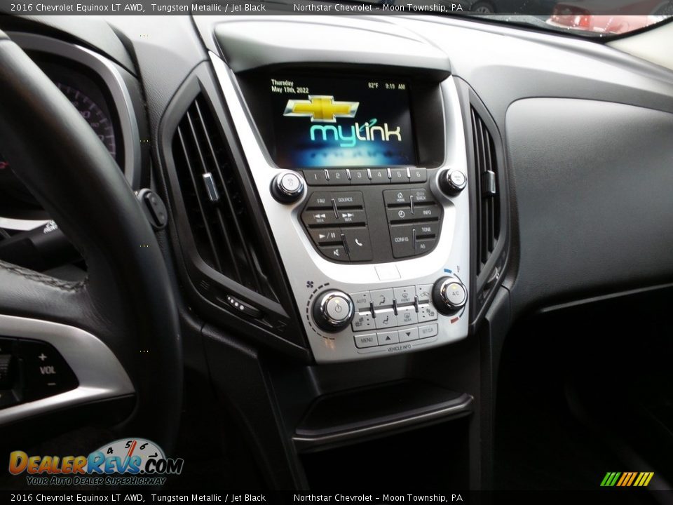 2016 Chevrolet Equinox LT AWD Tungsten Metallic / Jet Black Photo #27