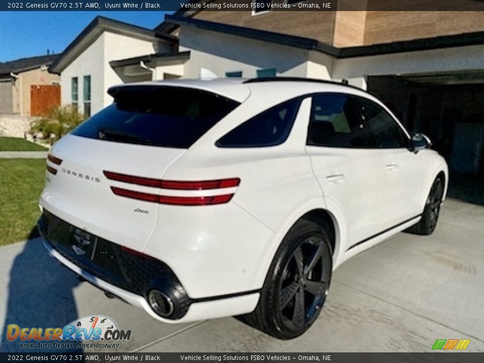 2022 Genesis GV70 2.5T AWD Uyuni White / Black Photo #3