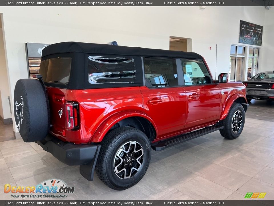 Hot Pepper Red Metallic 2022 Ford Bronco Outer Banks 4x4 4-Door Photo #5
