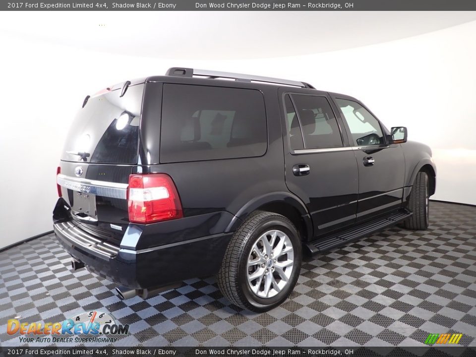 2017 Ford Expedition Limited 4x4 Shadow Black / Ebony Photo #13