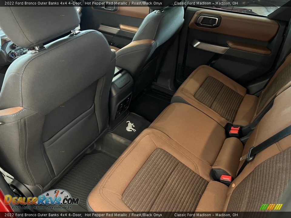 Rear Seat of 2022 Ford Bronco Outer Banks 4x4 4-Door Photo #9