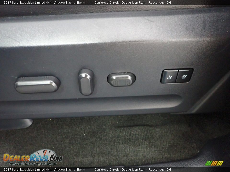 2017 Ford Expedition Limited 4x4 Shadow Black / Ebony Photo #16