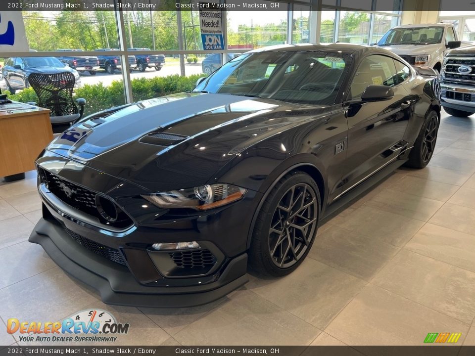 Front 3/4 View of 2022 Ford Mustang Mach 1 Photo #1