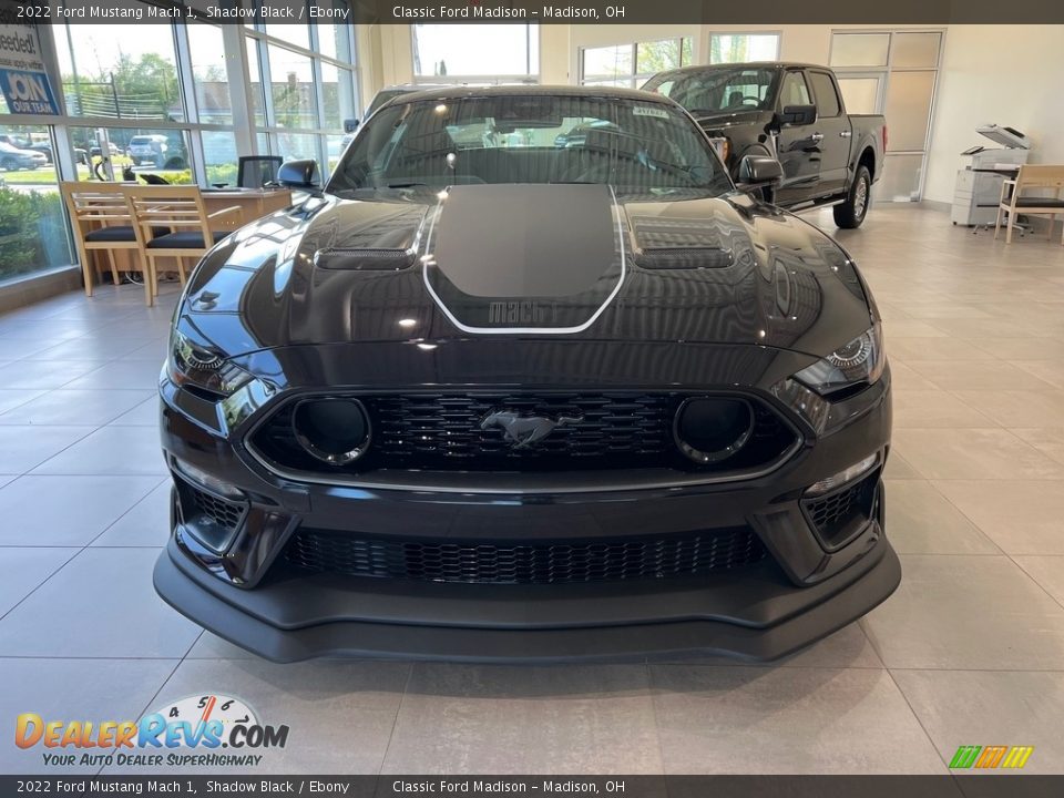 2022 Ford Mustang Mach 1 Shadow Black / Ebony Photo #2