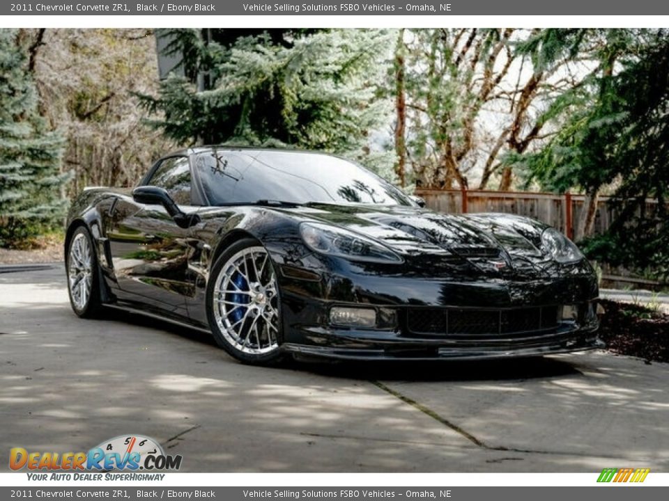 2011 Chevrolet Corvette ZR1 Black / Ebony Black Photo #1