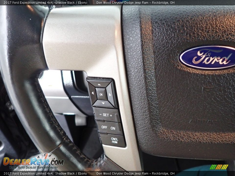 2017 Ford Expedition Limited 4x4 Shadow Black / Ebony Photo #19