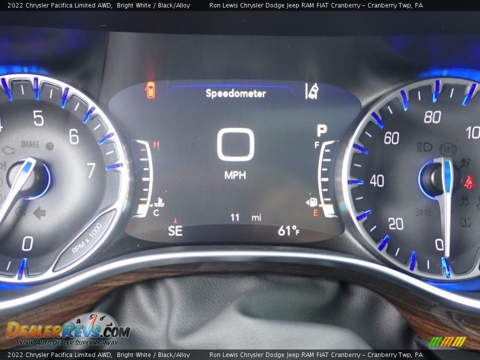 2022 Chrysler Pacifica Limited AWD Gauges Photo #19