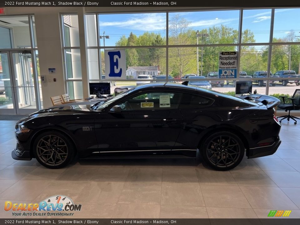 2022 Ford Mustang Mach 1 Shadow Black / Ebony Photo #4